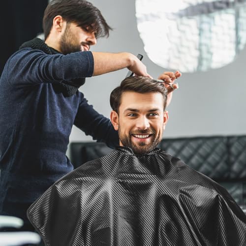 Capa Profesional Impermeable para Barbero con Cierre de Broche miniatura 5