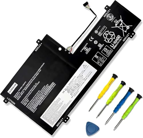 Image of L18D3PF2 L18M3PFA Laptop Battery Replacement for Lenovo Yoga C740-15IML C740-15 81TD Series Notebook 5B10T83740 5B10W67402 5B10T83739 5B10W67258 3-Cell 11.52V 60.3Wh 5235mAh