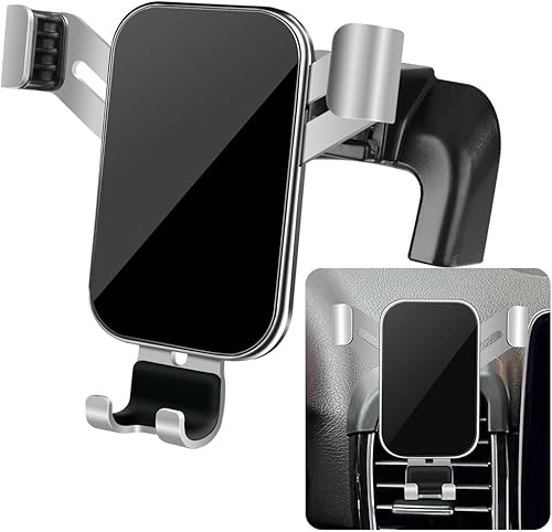 musttrue Soporte de teléfono de coche para Mercedes Benz GLE Class 2016-2019, GLS Class 2017-2019 Teléfonos grandes con funda, accesorios para