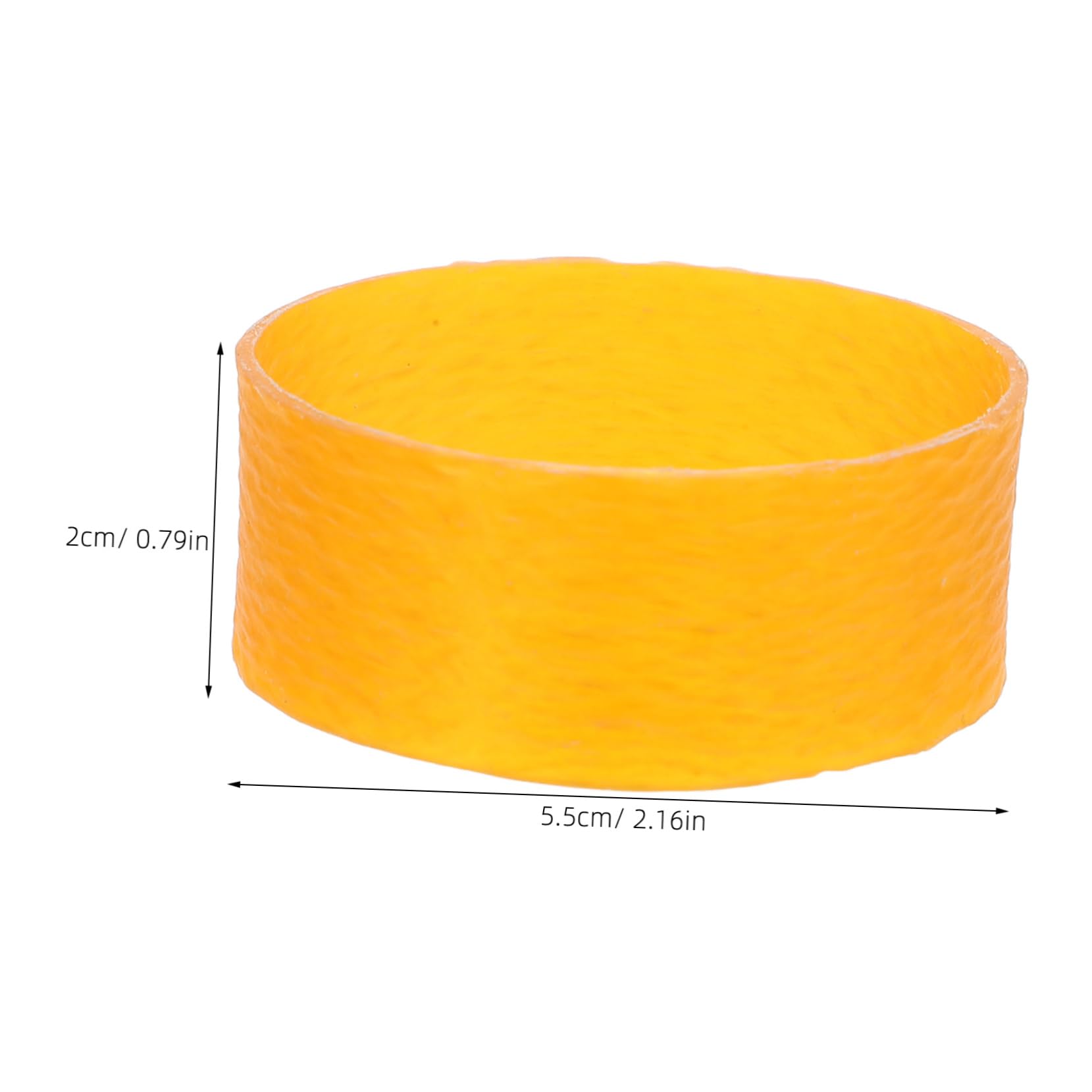 OSALADI 3 Set Elastico ispessato dovere bande di resistenza in movimento bande elastiche potere elastici larghi resistenti elastici di sopravvivenza gomma da cancellare Giallo