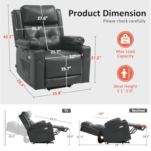 Luxury massage chair recliner