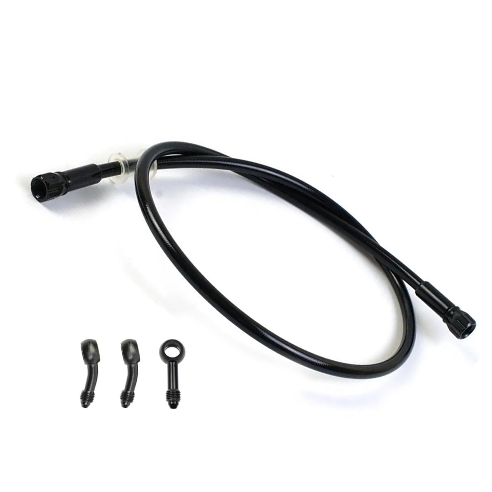 Tubo freno frizione Per ATV Pit Dirt Street Racing Bike Motocross Motocicletta Tubo Freno Per Moto Linea Intrecciata In Acciaio Inossidabile(2100mm)