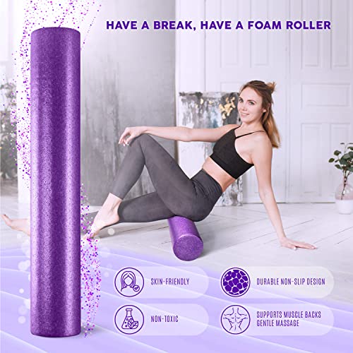 Yes4All Epp Foam Roller - Purple - 36 Inches #TOP3