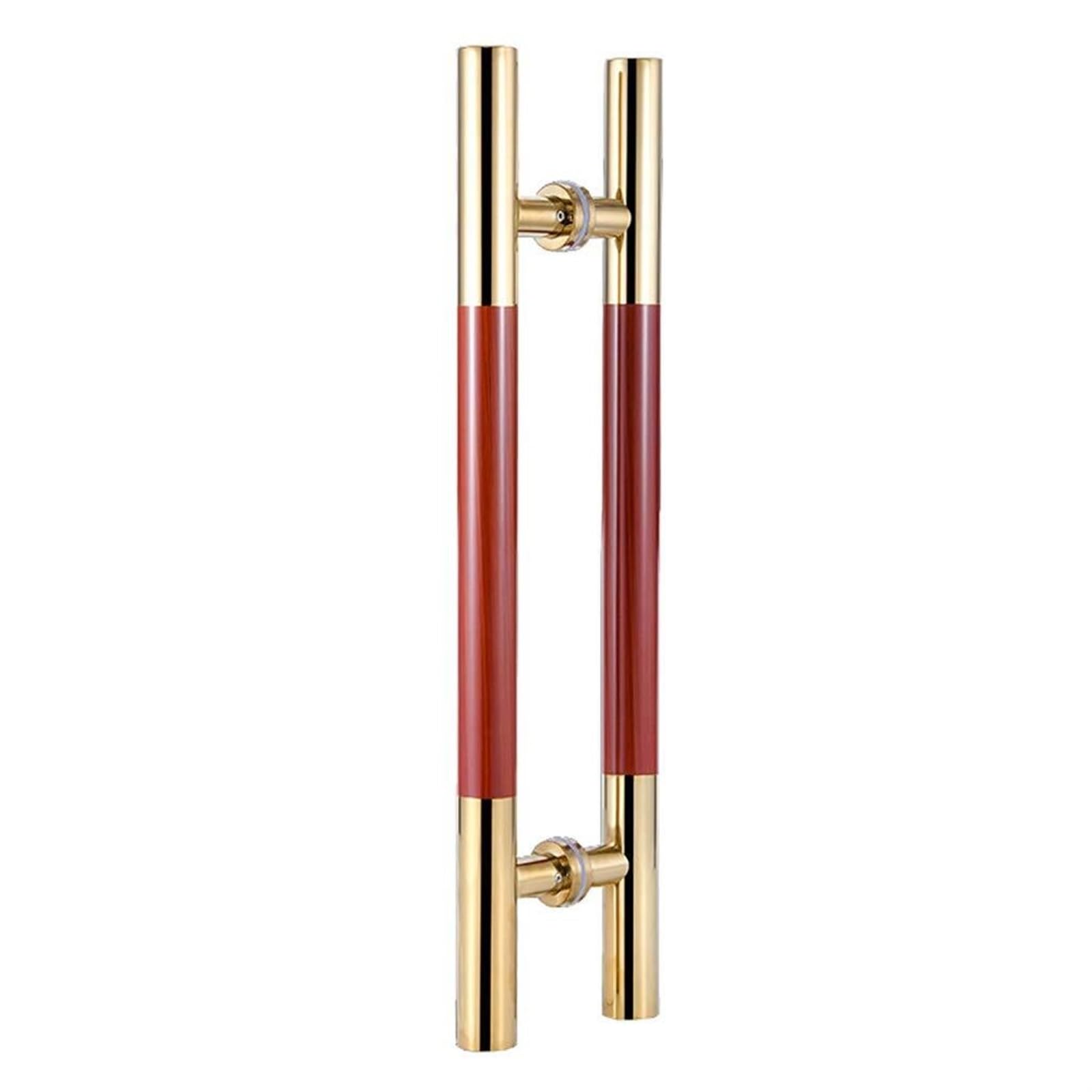 UGZPWQLNX Stainless Steel Round Tube Glass Door Handle, Stainless Steel Push-Pull Glass Door Handle, Multicolor, Multiple Sizes(B,1200x900mm)