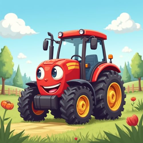 Zing en kleur mee met de vrolijke kleurplaat trekker! - AZkleur