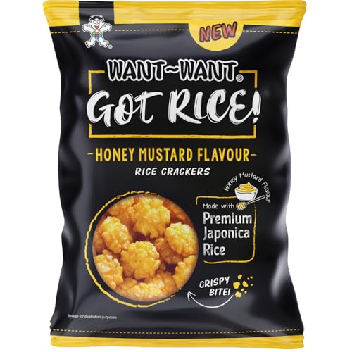 WANT WANT - Galletas de arroz con guindilla y arroz - Multipack (1 X 85 G)