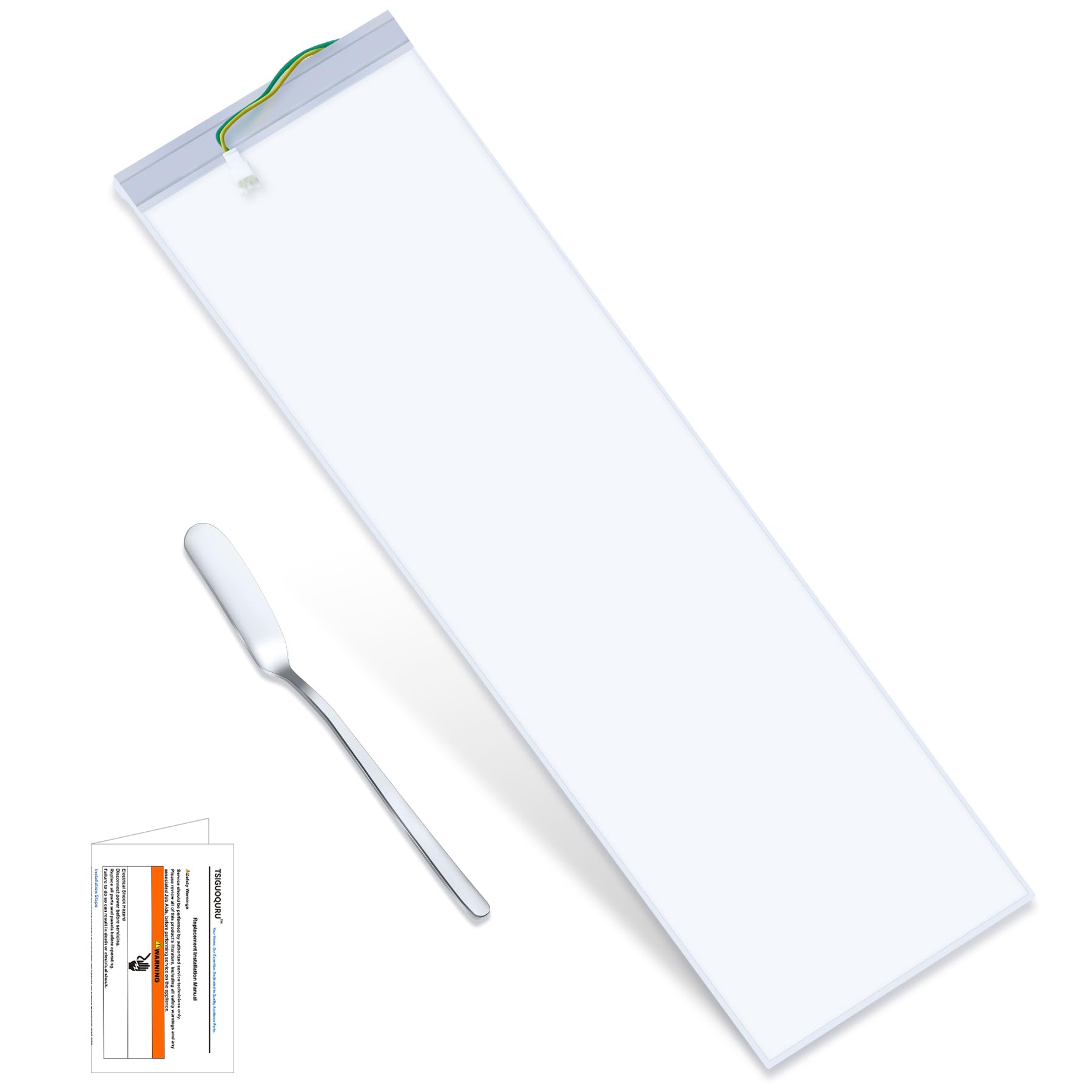 W11048980 Zestaw oświetlenia LED do lodówki W11470191 W11455230 W11032355 W11032353 Pasuje do lodówki Whirlpool WRQA59CNKZ KitchenAid KRQC506MPS00, 10 lat produkcji