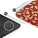 ALAZA Red Pizza Pattern Yoga Mat Non Slip Fitness Exercise Mat, Workout Mat for Yoga, Pilates and Floor Exercises
