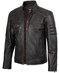 Cafe Racer - Ruboff Brown Jacket