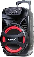 Amvox Caixa de Som Amplificada ACA 480 Viper II - 480W RMS, Bluetooth, Equalizador, Rádio FM, USB