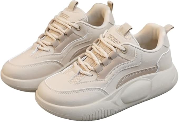 【✩】カジュアルな厚底白い靴の日常着 Amazon.co.jp: スニーカー レディース 白 スニーカー シューズ