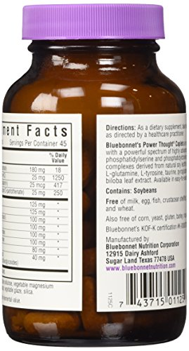 Bluebonnet Power Thought Supplement, 90 Count #TOP2