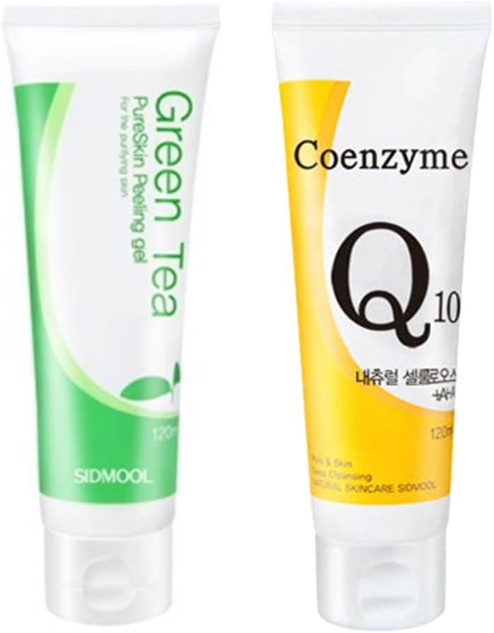 Green Tea + Coenzyme Q10 Peeling Gel for all skin type