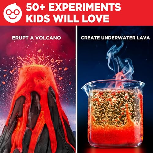 Image of Einstein Box Volcano Science Starter Kit for 8 to 15-Year-Olds | Toys for Boys & Girls Age 8,9,10,11,12,13,14,15 Years | Gift for Girls Age 8+ Years | Amazing Science Experiments & Projects |