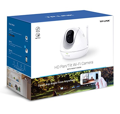 Tplay Could TP-LINK HD Pan/Tilt Camera with Night Vision, White (TL-NC450) by TP-Link - Image 6