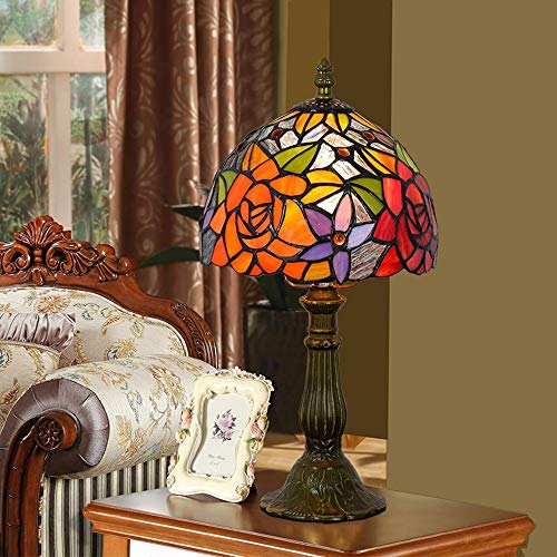 Lampada da tavolo piccola Tiffany 8 pollici Desk