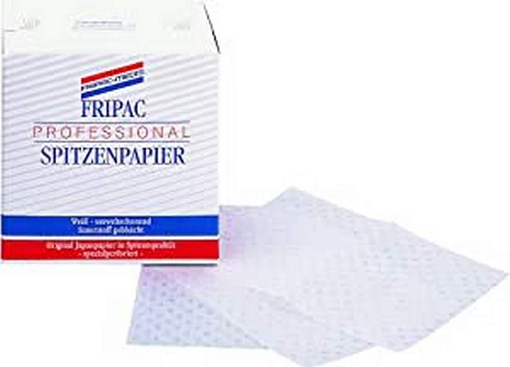 Fripac-Medis Professional Perforated Japanese Paper, White- Pack of 500 Sheets