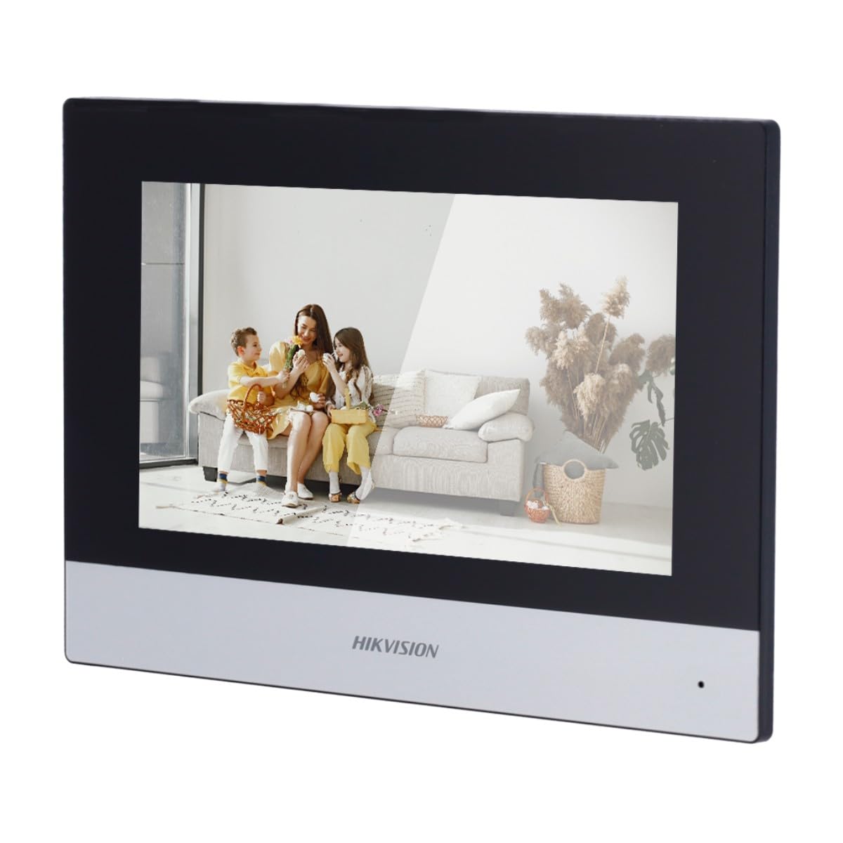 Monitor de videoportero Hikvision TFT táctil de 7" Negro - DS-KH6320Y-WTE2