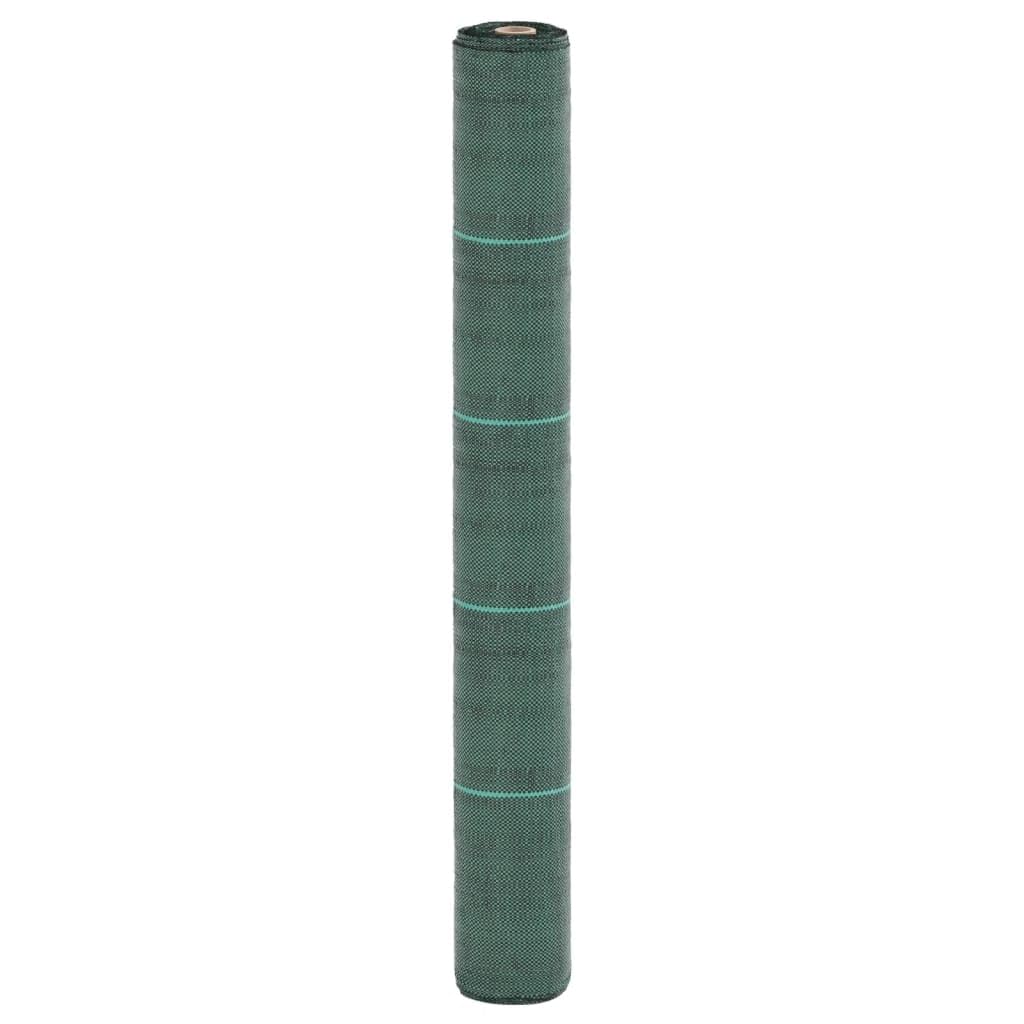 Tomostar Toile de Paillage, Géotextile de Paillage Contre Les Mauvais Herbes Toile Bâche Anti Mauvaises Herbes Vert 1x100 m PP