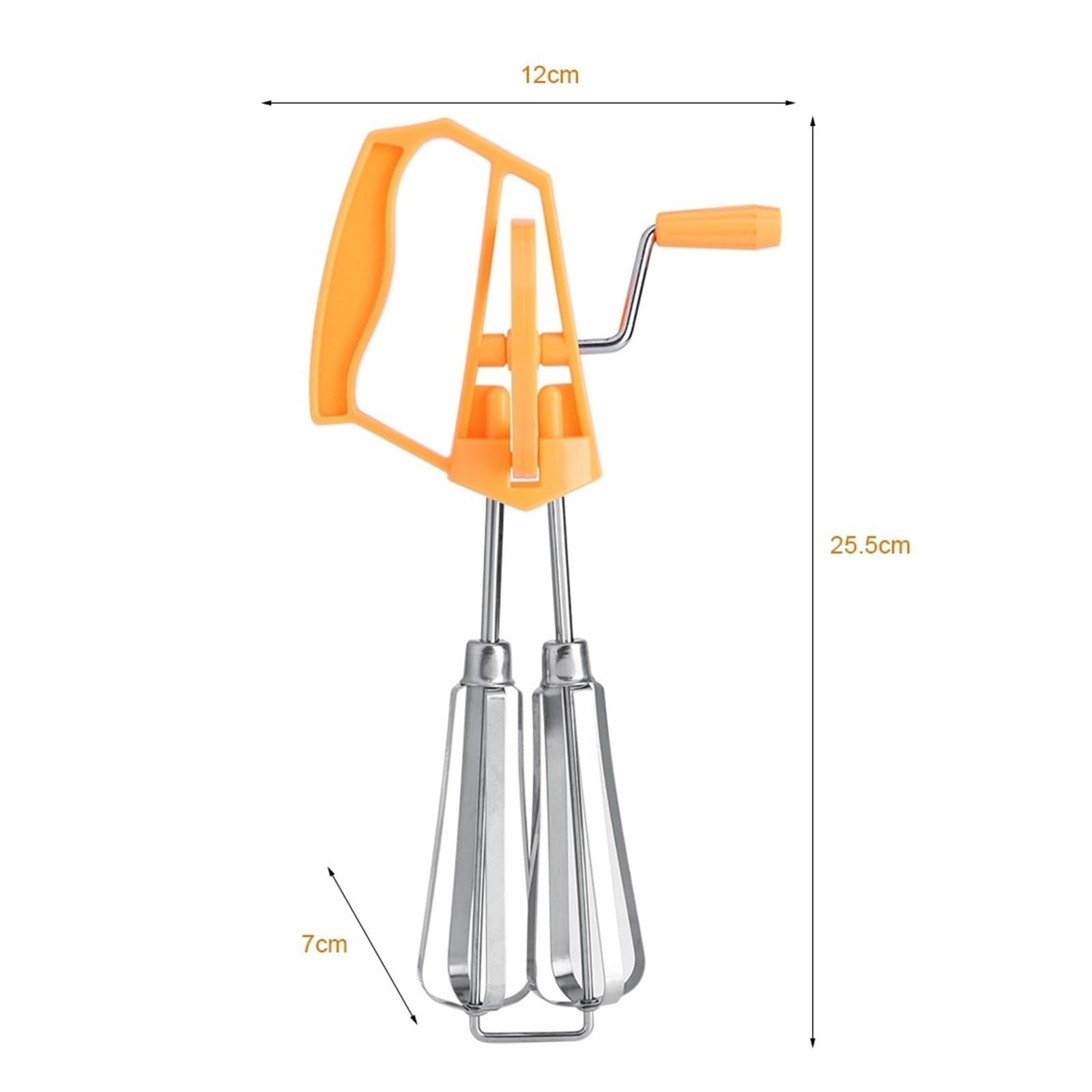 Batidor manual de acero inoxidable batidor huevos mezclador for cocina herramienta salsas for hornear