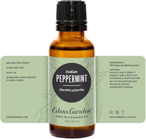 Miniatura 8 de Edens Garden Menta- Aceite Esencial de India- 100% Puro Grado Premium, Sin Diluir, Natural, Terapéutico, Aromaterapia, Lo Mejor para Difusor, Cara,