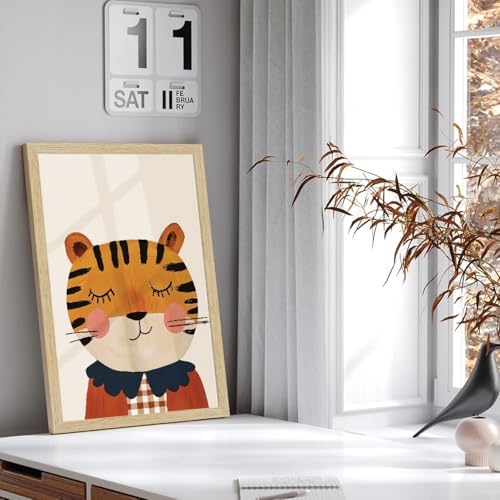 Image of ArtX Wall Paintings For Kids Room, Kids Room Wall Frame, Wall Decoration Items, 12x18 inch (A3+) Size, Multicolor, Synthetic Wood, Set Of 3