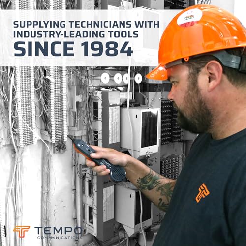 TEMPO Communications 501 Tracker II Underground Wire Locator, Buried Wire Locator, Underground Wire Tracer, Locate Wires 7 Ft Deep