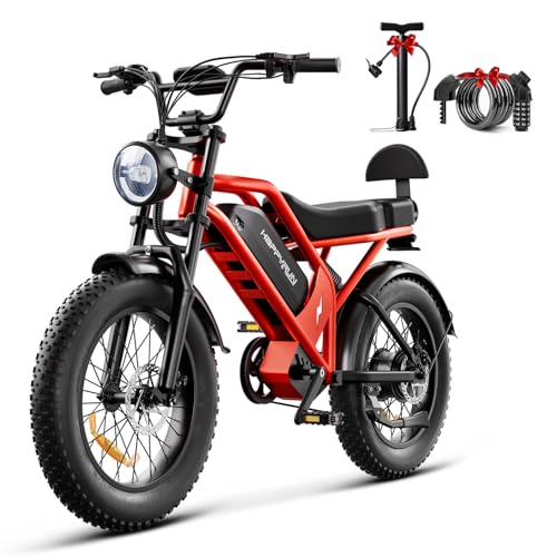 HAPPYRUN 1500W Electric Bike for Adults, 48V 18Ah...