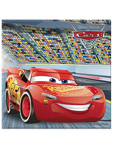 Folat - Serviettes Cars 3-20 pièces Multicolore