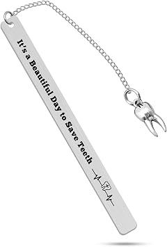 Dentist Appreciation Bookmarks - Dental Hygienist & Assistant Gifts - Graduation & Thank You Gifts