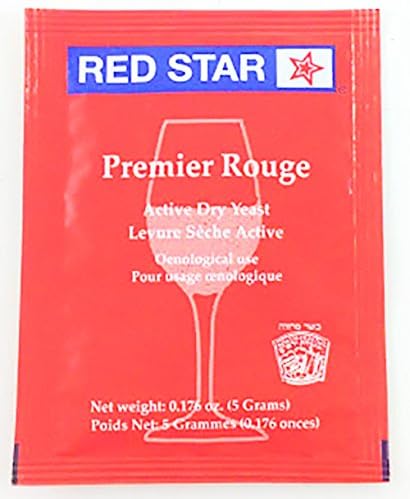 Red Star Premier Rouge Wine Yeast - 12 Pack