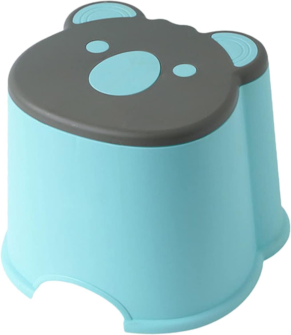MERRYHAPY Low Stool for Boys and Girls Boys and Girls Bathroom Step Stool for Children