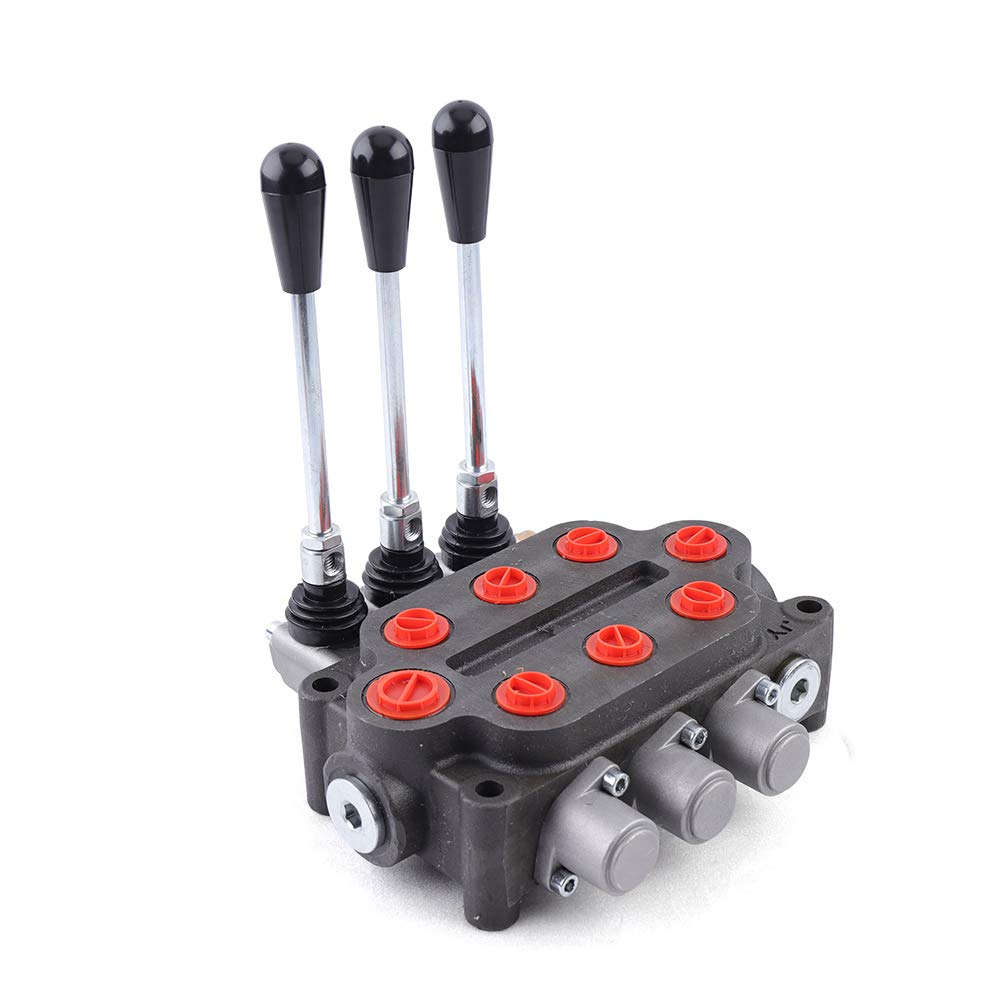 Buy Hydraulic Directional Control Valves 3 Spool 25 GPM Hydraulic Valve