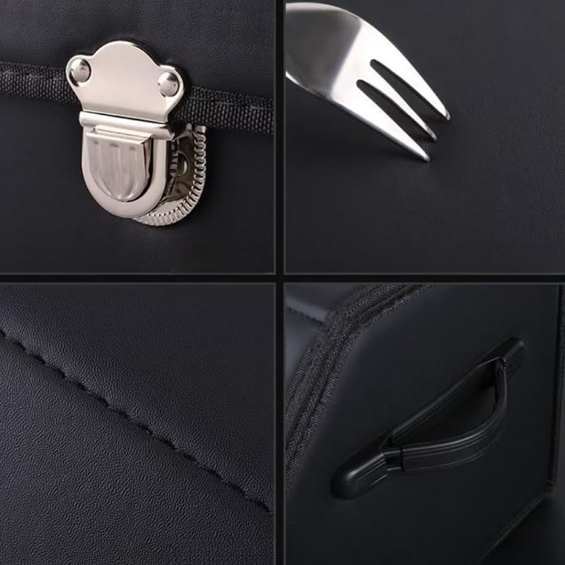 Auto Kofferbak Organizer voor Opel Corsa, Kofferbaktas Auto-Opbergdoos Met Deksel Waterdichte Opvouwbare Opbergtas Interieuraccessoires,A-M