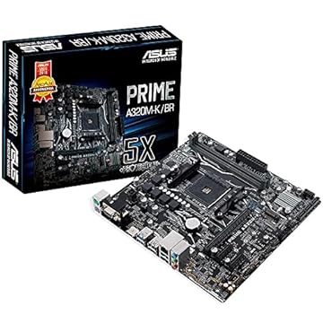 Placa-Mãe ASUS Prime - A320M-K/BR, AMD AM4, mATX, DDR4