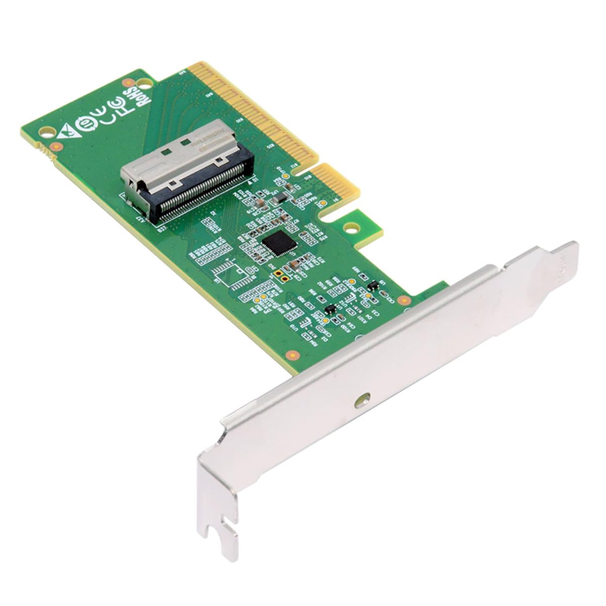 CYCard PCIE5.0 PCI-Express 8X to MCIO 8i Mini Cool Edge IO SFF-TA-1016 VROC Adapter for Mainboard SSD Graphics Card
