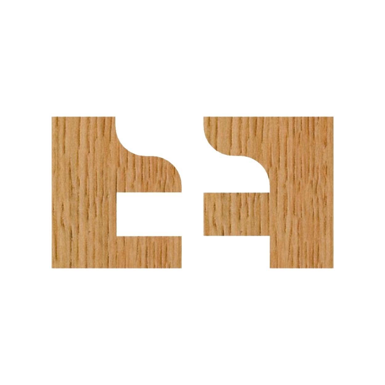 Whiteside 6005 Traditional Stile & Rail Set 7/8CL 1/2SH 2FL