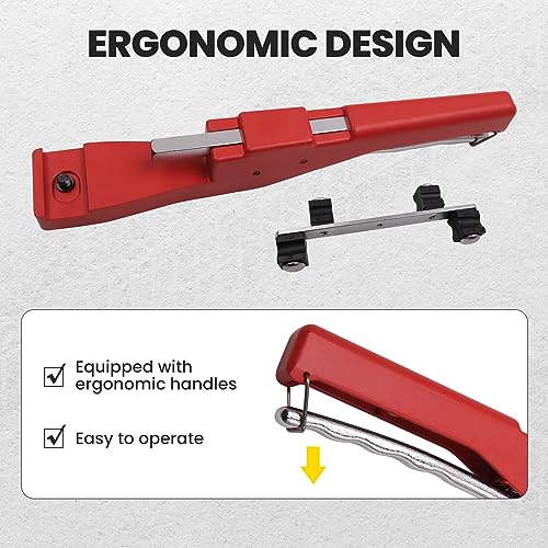 maXpeedingrods Pipe Tube Bender 1/4" to 7/8" Ratcheting Tubing Bender 90° Forward/Reverse Copper Pipe Bender with 7 Dies, Tube Cutter & Deburring Tool for HVAC Air Conditioning Refrigerator Repair