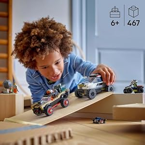 Amazon.co.jp - レゴ® シティ オフロードカーチェイス 60449