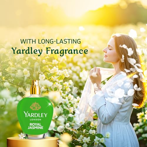 Image of Softouch Yardley Royal Jasmine 800+210 ml Fabric Conditioner | Long lasting fragrance for clothes
