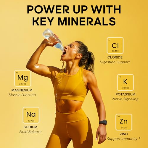 Image of LyteShow - Electrolyte Drops for Rapid Rehydration + Digestion + Brain + Energy + Immunity | No Sugar | Trace Minerals | Unflavored, Subtle Mineral Taste - 40 Servings (Magnesium, Potassium, Zinc)