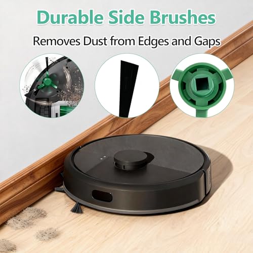 Image of 26 Pcs Replacement Parts Compatible with iRobot Roomba 505X Combo, Plus 405 Combo /505 Combo /507 Combo Vacuum:2 Main Brushes, 7 Dust Bags, 6 Mop Pads, 4 Filters, 6 Side Brushes and 1 Cleaning Tool