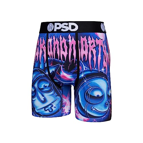 PSD Men's R&m Metal Boxer Briefs, Multi, XL3