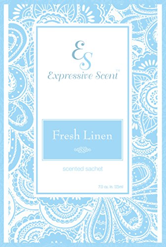 Ambientador Sachet Scented Fresh Linen x6 miniatura 1