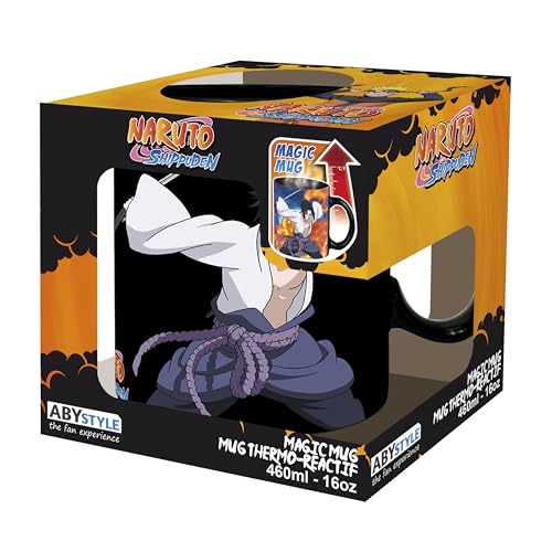 Taza Cambia Color Naruto Shippuden 460 ml Cerámica miniatura 4