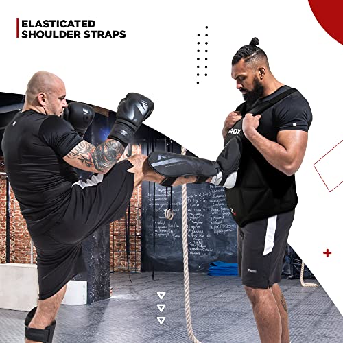Rdx Boxing Body Protector, Mma Kickboxing Muay Thai Chest Guard, Satra Approved, Sparring Training Heavy Punching, Adjustable Strike Shield, Martial Arts Upper Body Ribs Protection Pad, Taekwondo Vest #TOP2