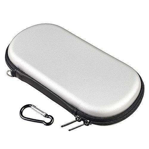 Sudroid carryer bag iHard Case Bag Pouch Cover For PSp 3000/2000/1000 (Silver)