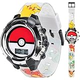 ポケモン ボーイズ クォーツウォッチ ラバーストラップ マルチカラー 13 (モデル：POK4245AZ)