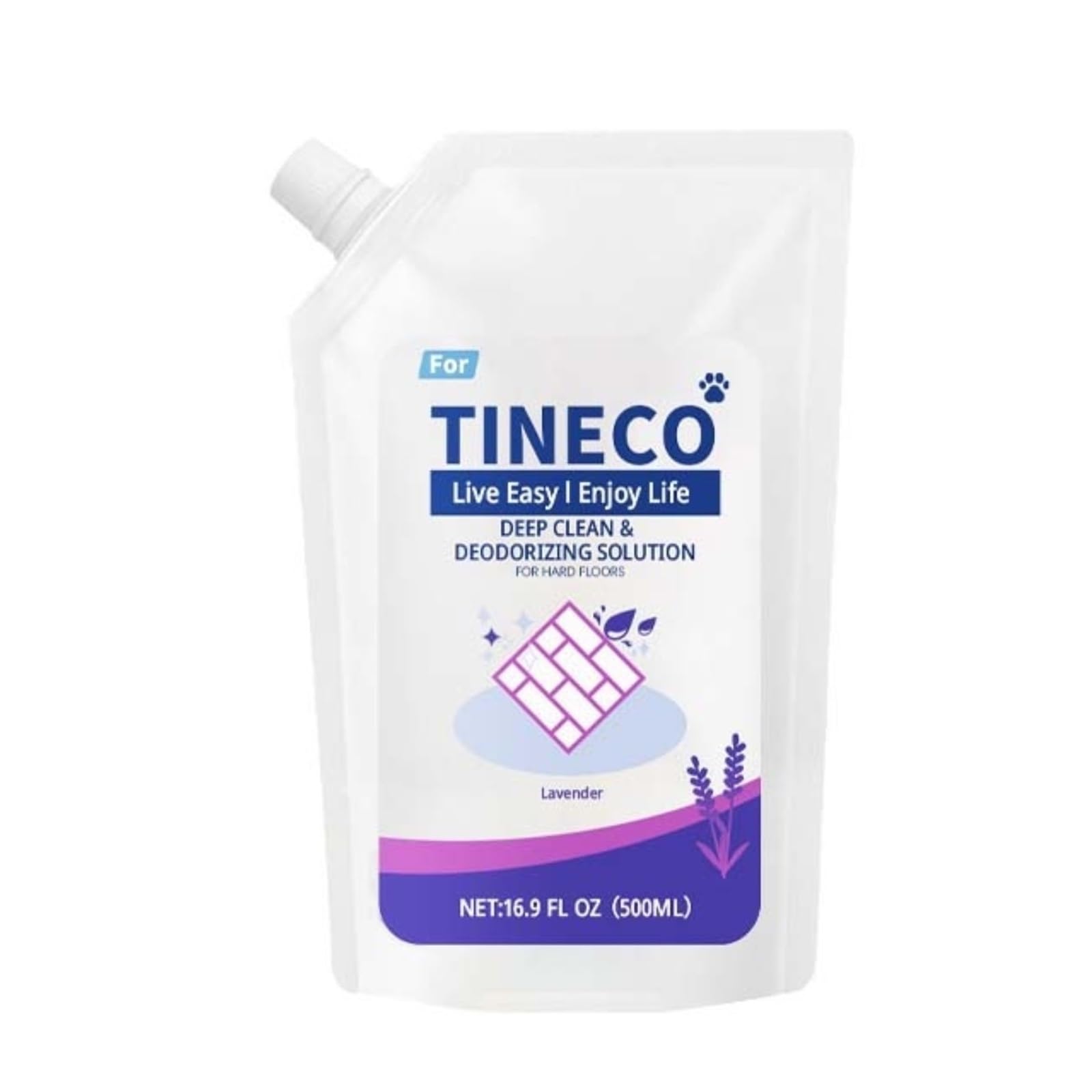 Limpiador De Suelos Con Aroma A Lavanda De 500 Ml, Compatible Con Tineco Aspiradoras En Seco Y Húmedo (IFLOOR 2/S3/S5/S7 Pro)(3 bottle)