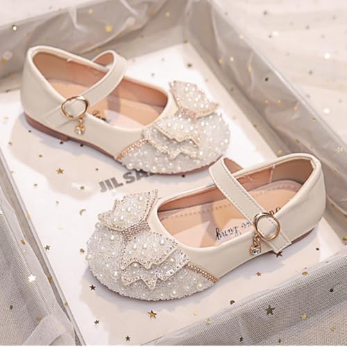 Toddler Little Girls Mary Jane Princess Ballet Flats Shoes Wedding Party School Dress Shoes4